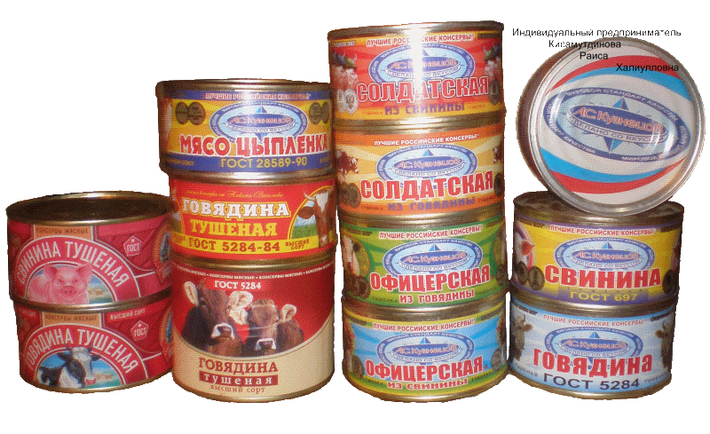Мясные консервы